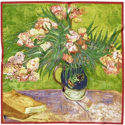 Bavlissimo šátky se známými obrazy od Vincenta Van Gogha Oleandry