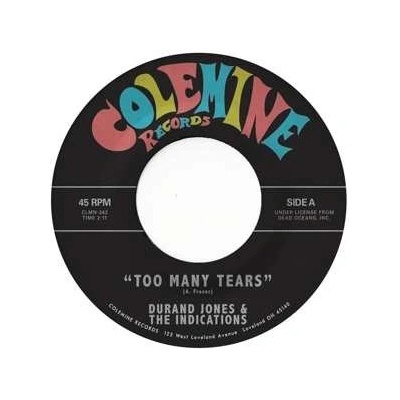 Durand Jones & The Indications - 7-too Many Tears/cruisin' To The Parque SP