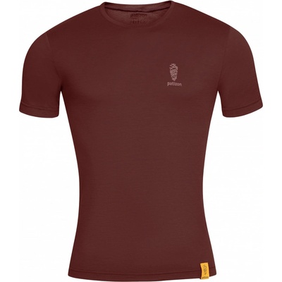 Patizon Merino T-shirt Man Chestnut