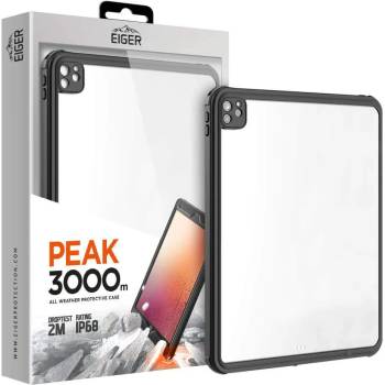 Eiger Peak 3000m IP68 Case - ударо и водоустойчив калъф от най-висок клас за iPad Pro 11 (2020) (черен)