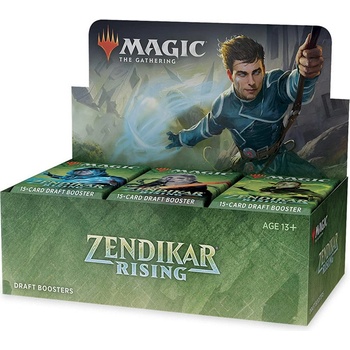 Wizards of the Coast Magic the Gathering Zendikar Rising Draft Booster Japanese