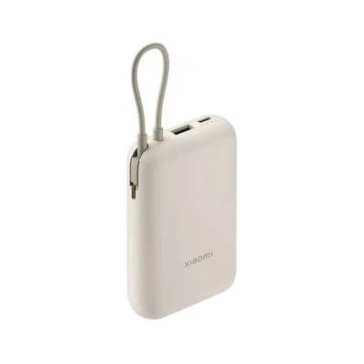 Xiaomi Преносима батерия Powerbank 10000 mAh 22.5W with Integrated Type-C Cable Light Brown EU BHR9072GL (6941812797518)