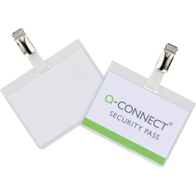 Visačka se kolíčkem zavřená Q-CONNECT 90x60mm 25ks – Zboží Dáma
