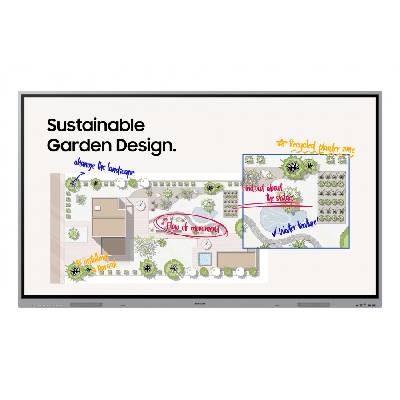 WE86FX Интерактивна бяла дъска 2, 18 м (86") 3840 x 2160 пиксела Сив HDMI (LH86WEFWLGCXEN)