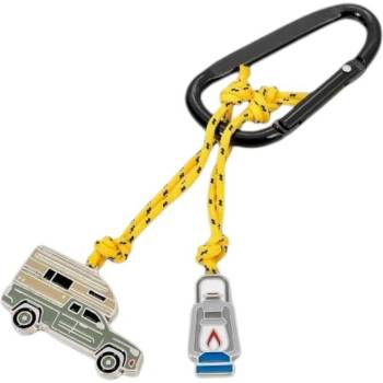 TROIKA Ключодържател Къмпинг Troika KR21-06/BK (KR21-06/BK)