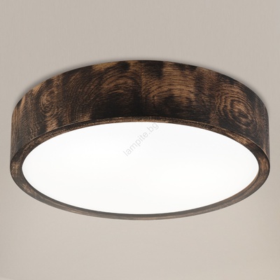 Brilagi - Таванно осветително тяло CARVALHO SMOKEY 2xE27/60W/230V, цвят дъб, диаметър 37, 5 см (BG2344)