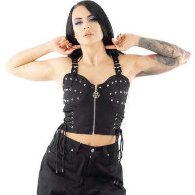 HEARTLESS дамски потник heartless - kahlo - ЧЕРЕН - t-kalo-b-1