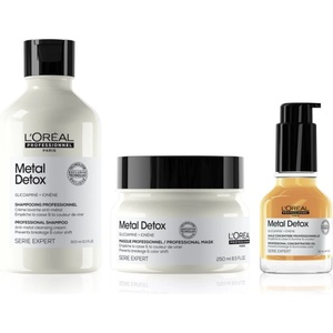 L'Oréal Serie Expert Metal Detox изгодна опаковка за увредена коса - notino - 137,81 лв