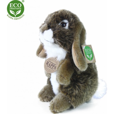 Eco-Friendly Rappa zajíc/králík hnědý stojící 18 cm