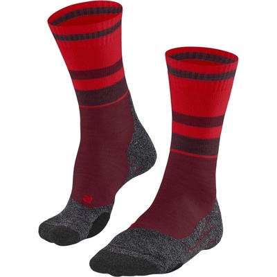 Falke Дамски туристически чорапи Falke Women's Falke TK2 Explore Compression Walking socks - Fuego / Black - размер 41/42 (EU) (207-1303-0214)