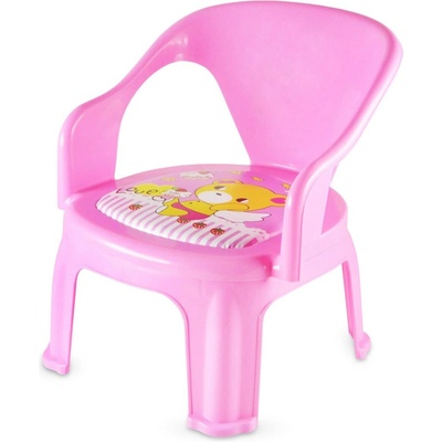 Jenifer Child Pink2 židle s pískající podsedákem plastová světle růžová – Zboží Mobilmania