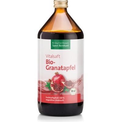 Sanct Bernhard Bio 100% Šťava z granátového jablka Vital 1 l