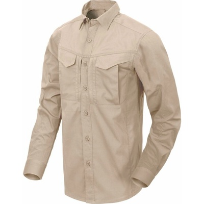 Helikon-Tex košile dlouhý rukáv Defender Mk2 PolyCotton RipStop khaki