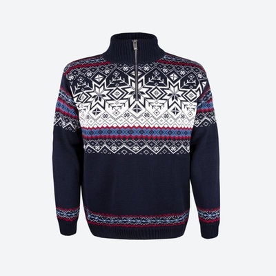 Sveter merino 4071 tmavo modrá