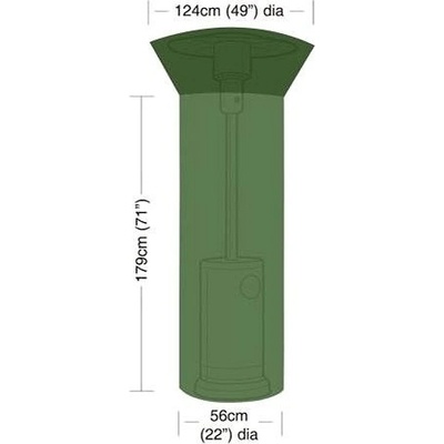 M.A.T. Group plachta krycia na záhradné vykurovanie priemer 124/56 cm, výška 179 cm