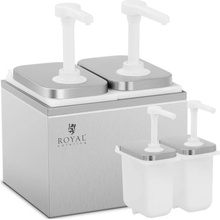Royal Catering Dávkovač na omáčky RCDI-4L