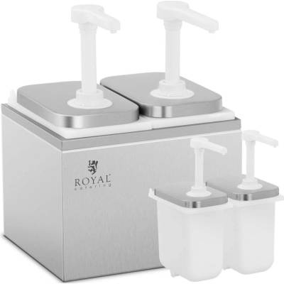Royal Catering Dávkovač na omáčky RCDI-4L