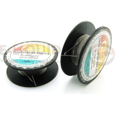 Coiland Fused Clapton Wire #3 Ni80 30GA*2+40GA 3m