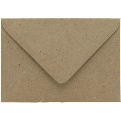 Dopisní obálka kraftová (hnědá) recyklovaná C5 (162x229mm)