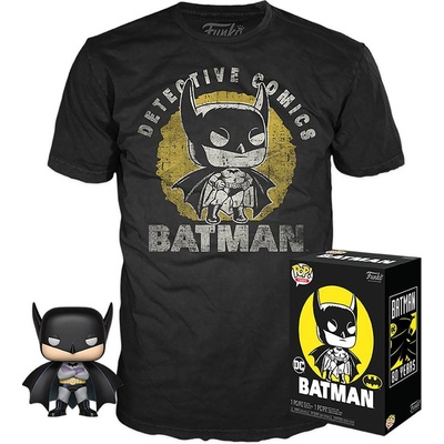 Pop DC Comics Batman Sun Faded Tee Box