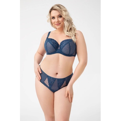 Gorsenia Бикини в син цвят k729 editheh-64702-niebieski - Син, размер l