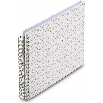Hama album klasické spirálové FLORAL 28x24 cm, 50 stran