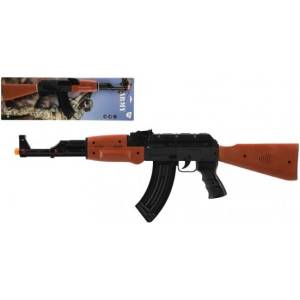 Teddies Автомат army пластмаса 62см на батерии със звук със светлина (00861404)