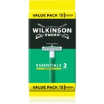 Wilkinson Sword Essentials 2 Sensitive самобръсначки за еднократна употреба 15 бр