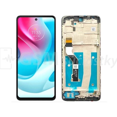 LCD Displej + Dotykové sklo a Rám Motorola Moto G60