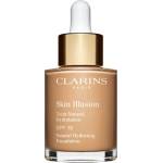 Clarins Skin Illusion Natural Hydrating Foundation озаряващ хидратиращ фон дьо тен SPF 15 цвят 110N Honey 30ml