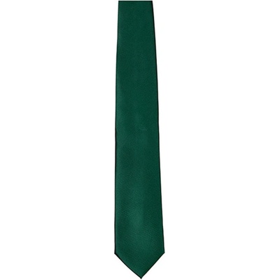 Tyto Saténová kravata fľaškovo zelená