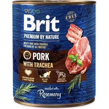 Brit Premium by Nature Pork with Trachea 800 g