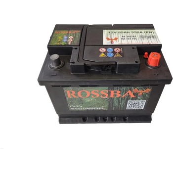 ROSSBAT Power 65Ah 550A right+