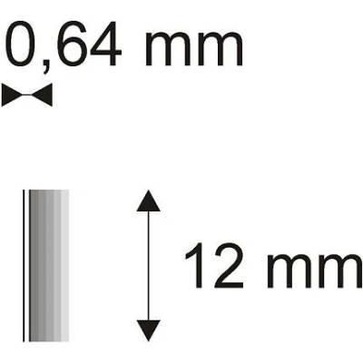 Truhlářské Piny Narex 6/12 - 0,64 x 12 mm - 20.000 ks