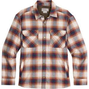 Royal Robbins Мъжка риза с копчета Royal Robbins Vista Flannel Shacket Casual jacket - Pecan Grizzly Pld - размер XL (033-3378-0114)