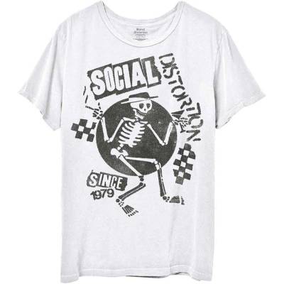 Social Distortion Speakeasy Checkerboard White L Риза (SOCTS05MW03)