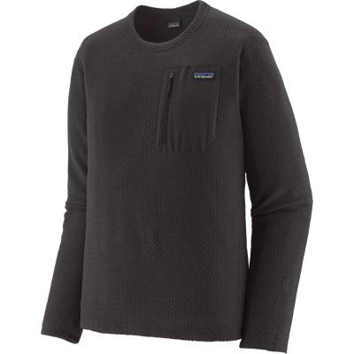 Patagonia Мъжки поларен пуловер Patagonia R1 Air Crew Fleece jumper - Black (005-6416-0113)