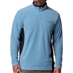 Columbia Мъжки поларен пуловер Columbia Klamath Range II Half Zip Fleece jumper - Rainy Day / Black - размер S (005-6146-0612)