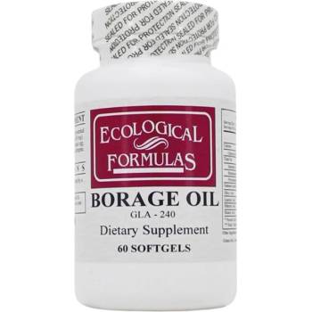 Image 1 of Ecological Formulas Borage Oil GLA 240 [60 Гел капсули]