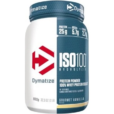Dymatize ISO 100, gourmet vanilla, 932 g, Dymatize (25181502)