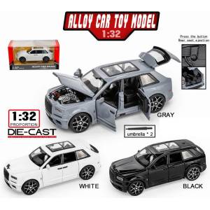Babyhome Детска колекционерска метална кола 1: 32 Alloy Car Toy Model (Луксозен SUV)