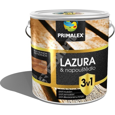 Primalex lazura 3v1 - tis kanadský 2,5l