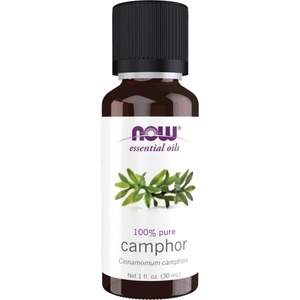 NOW Camphor Oil | 100% Pure Cinnamomum Camphora [30 мл]