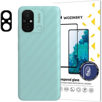 Wozinsky Закалено стъкло за камера 9H за Xiaomi Redmi 11A/Redmi 12C - Черен KP27687 (27687)