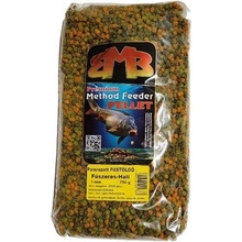 BUKI MIX Method Feeder Pelet 750g 3mm Halibut kořeněný