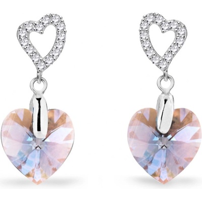 Spark fialové se Swarovski Elements Amore KCS622810LAMSH Light Amethyst Shimmer