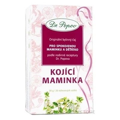 Dr. Popov Bylinný čaj DOJČIACA MAMIČKA 20 x 1,5 g
