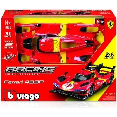 BburagoFerrari Racing MODEL KIT 499P nr.51 24h Le Mans 1:24