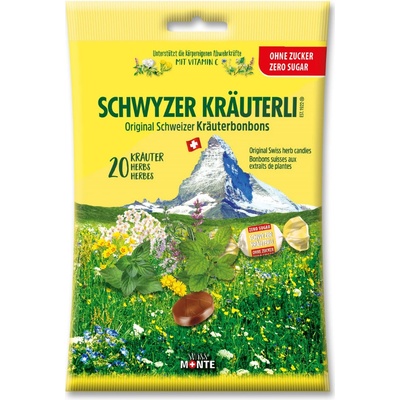 DOMACO Bylinné bonbony Bylinky bez cukru 75 g