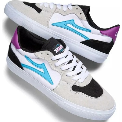 Lakai York White/Black Suede